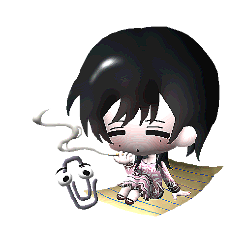 Cyber Pet Smoking