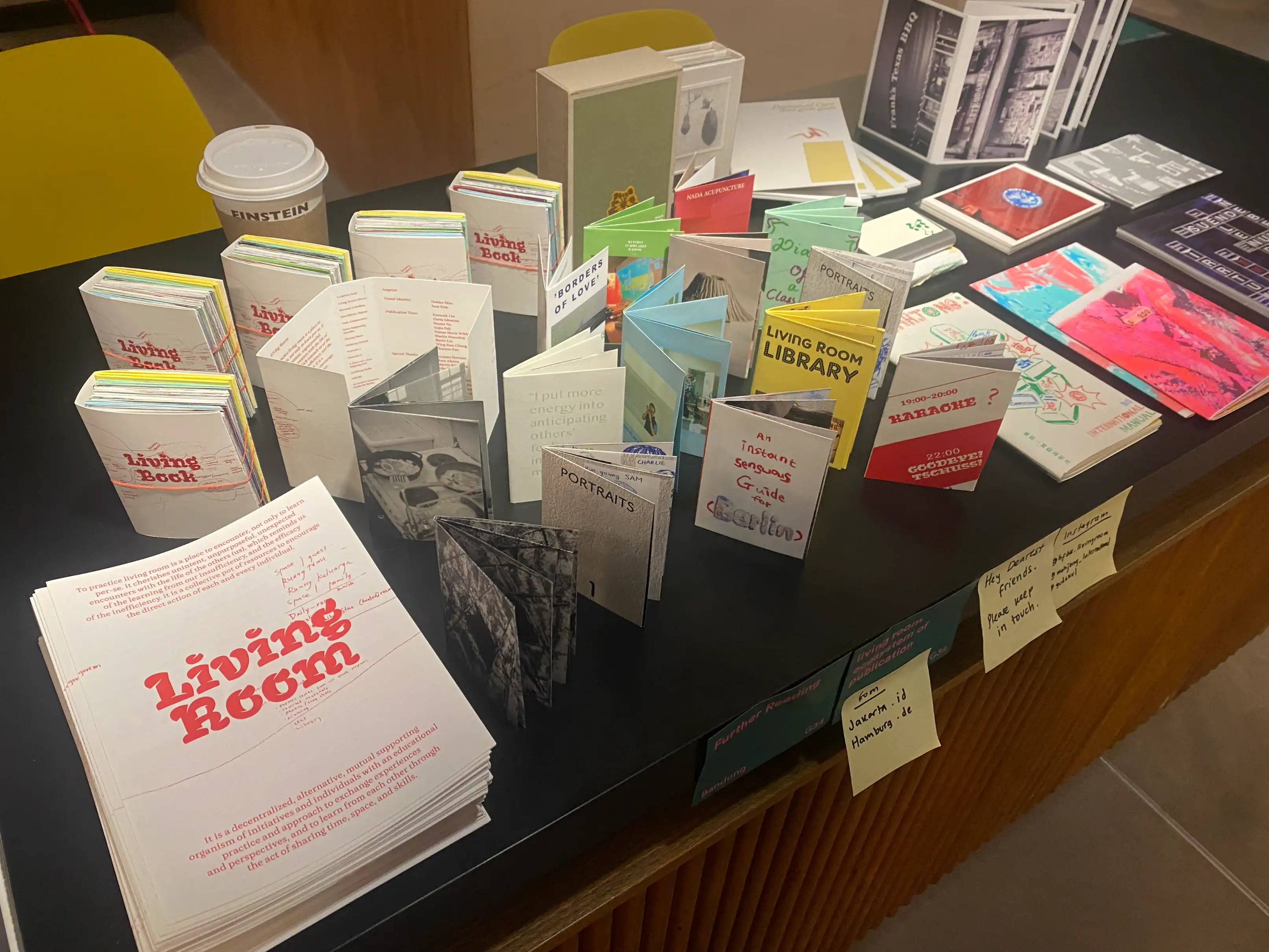 Living Book exhibited at Miss Read book fair